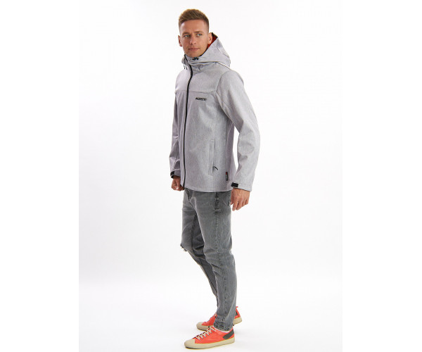 Ветровка мужская светло-серого цвета 759SS