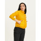 Ветровка спортивная Valianly женская желтого цвета 33417J