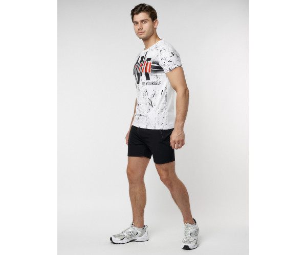 Подростковая футболка белого цвета 220146Bl