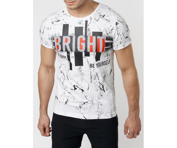 Подростковая футболка белого цвета 220146Bl