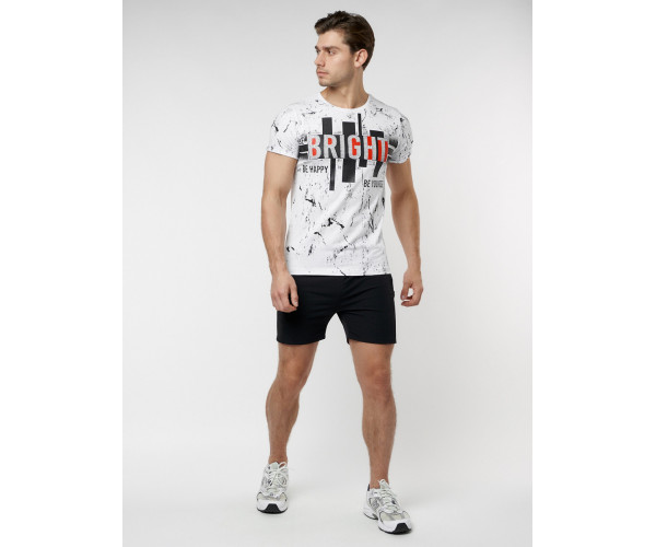 Подростковая футболка белого цвета 220146Bl