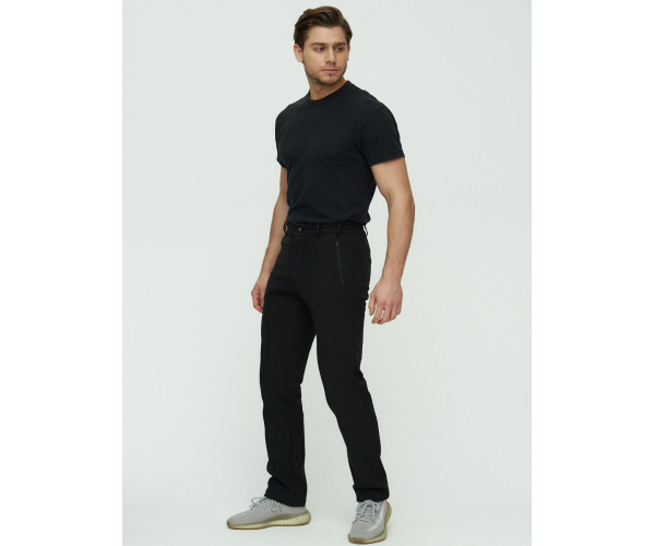 Брюки мужские  черного цвета 2082Ch