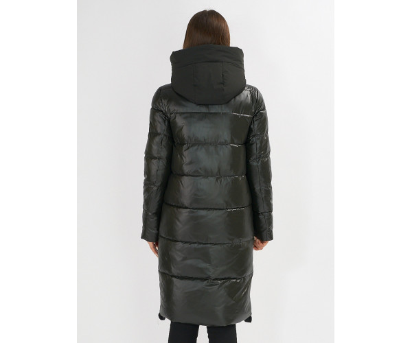 Куртка зимняя темно-зеленого цвета 72168TZ