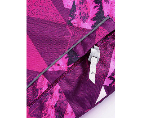 Горнолыжный костюм Valianly для девочки малинового цвета 9018M