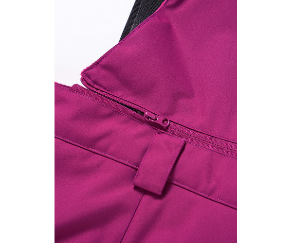 Горнолыжный костюм Valianly для девочки малинового цвета 9018M