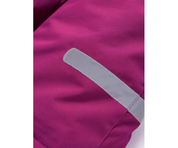 Горнолыжный костюм Valianly для девочки малинового цвета 9018M