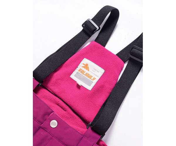 Горнолыжный костюм Valianly для девочки малинового цвета 9018M