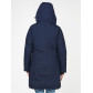 Женская зимняя парка темно-синего цвета 1806TS