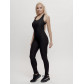 Комбинезон для фитнеса женский черного цвета 2005Ch