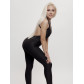 Комбинезон для фитнеса женский черного цвета 2005Ch