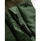 Подростковая для мальчика зимняя парка цвета хаки 9039Kh