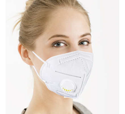 Маска защитная многоразовая с клапаном 95-KN за 10 95-10KNBl