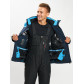 Горнолыжная куртка мужская синего цвета 77018S
