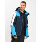 Горнолыжная куртка мужская синего цвета 77018S