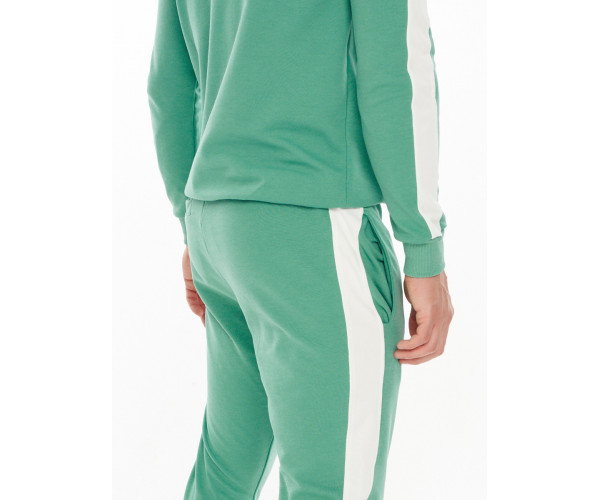 Трикотажный спортивный костюм салатового цвета 9152Sl
