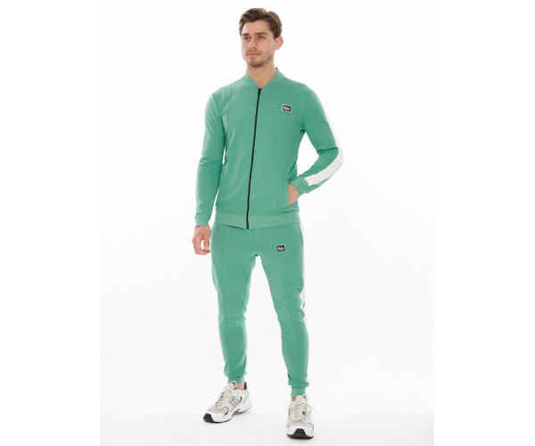Трикотажный спортивный костюм салатового цвета 9152Sl