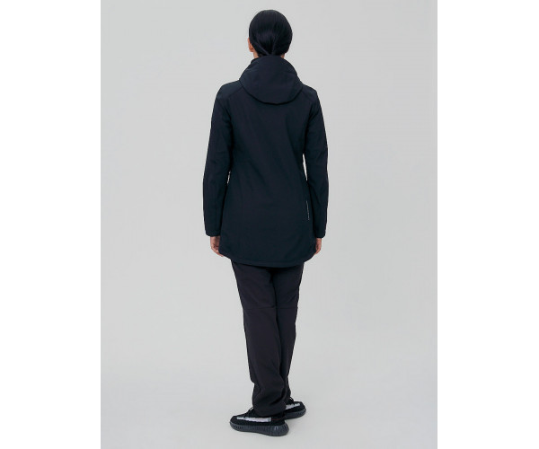 Костюм женский  черного цвета 02029Ch