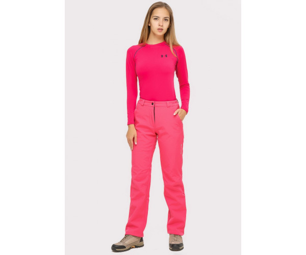 Женские осенние весенние виндстопер большого размера розового цвета 1852-1R