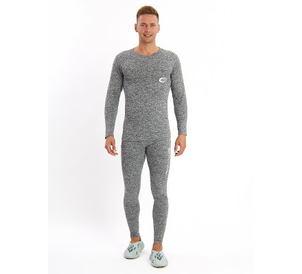 Термобелье мужское серого цвета 2208Sr