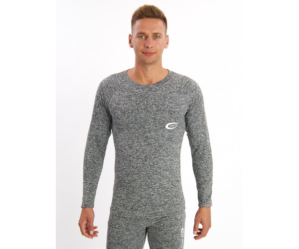 Термобелье мужское серого цвета 2208Sr