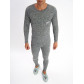 Термобелье мужское серого цвета 2208Sr
