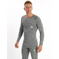 Термобелье мужское серого цвета 2208Sr