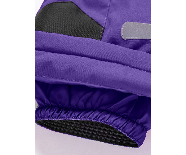 Горнолыжный костюм Valianly для девочки темно-фиолетового цвета 9018TF