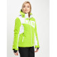 Горнолыжная куртка женская зеленого цвета 77030Z