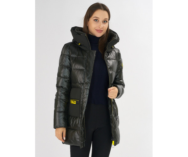 Куртка зимняя болотного цвета 7501Bt