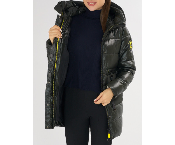 Куртка зимняя болотного цвета 7501Bt