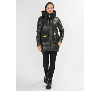 Куртка зимняя болотного цвета 7501Bt