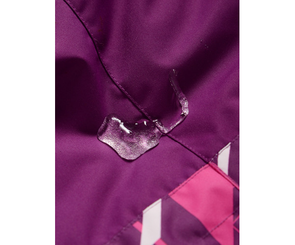 Детский зимний комбинезон малинового цвета 9028M