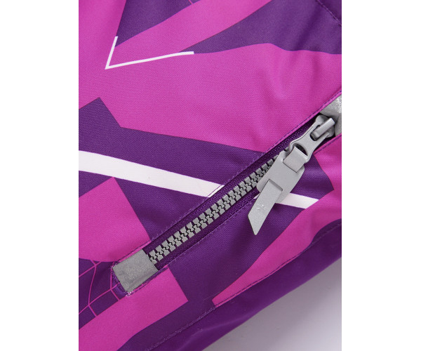 Детский зимний комбинезон малинового цвета 9028M