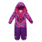 Детский зимний комбинезон малинового цвета 9028M