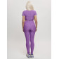 Костюм для фитнеса женский фиолетового цвета 2001F