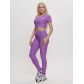 Костюм для фитнеса женский фиолетового цвета 2001F