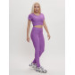 Костюм для фитнеса женский фиолетового цвета 2001F