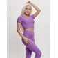 Костюм для фитнеса женский фиолетового цвета 2001F