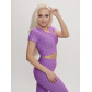 Костюм для фитнеса женский фиолетового цвета 2001F