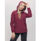 Ветровка  женская бордового цвета 20014-1Bo