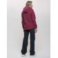 Ветровка  женская бордового цвета 20014-1Bo