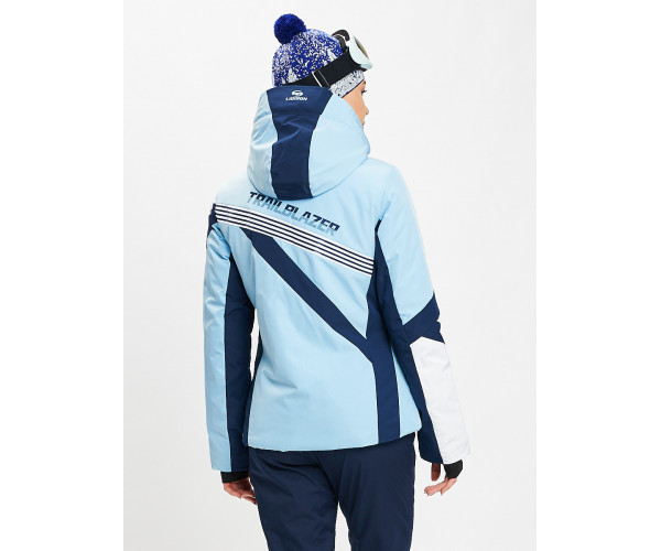 Горнолыжная куртка женская голубого цвета 77031Gl