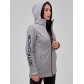 Костюм женский softshell серого цвета 02023Sr