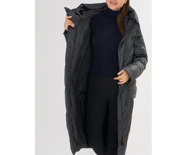 Куртка зимняя болотного цвета 72185Bt