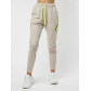 Брюки зауженные женские бежевого цвета 222066B