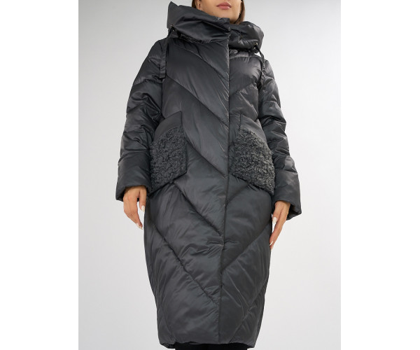 Куртка зимняя болотного цвета 72185Bt