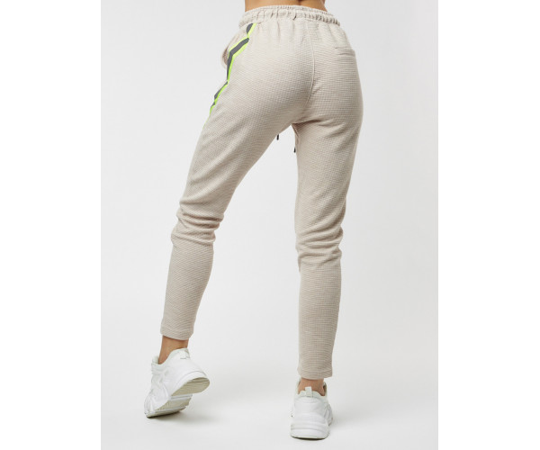 Брюки зауженные женские бежевого цвета 222066B