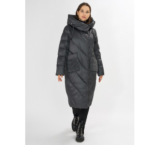 Куртка зимняя болотного цвета 72185Bt