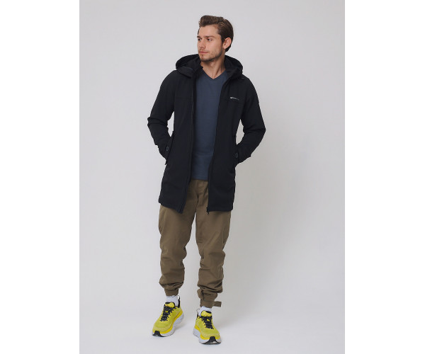Парка мужская осенняя весенняя  черного цвета 2020Ch