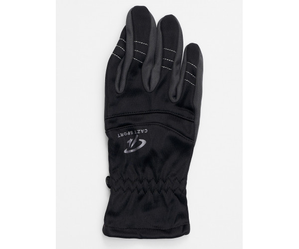 Перчатка спортивная женская темно-серого цвета 618TC